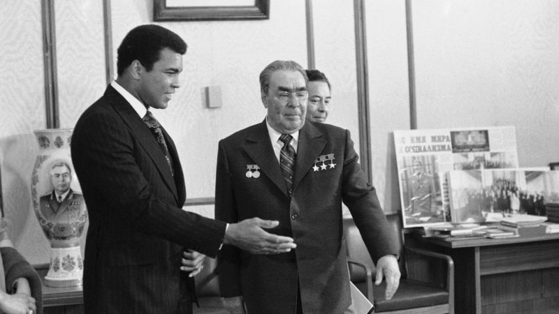 Muhammad Ali a Leonid Iljič Brežněv