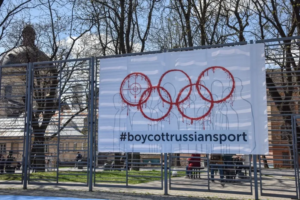 Výzva k bojkotu ruského sportu