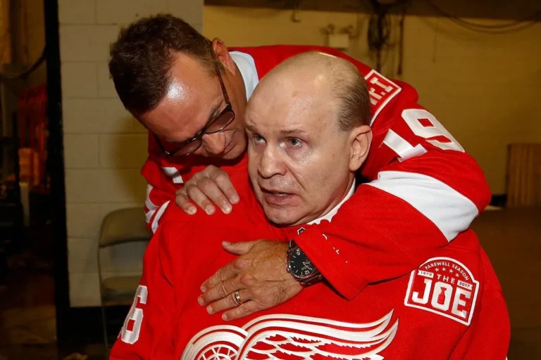 Vladimir Konstantinov se Stevem Yzermanem