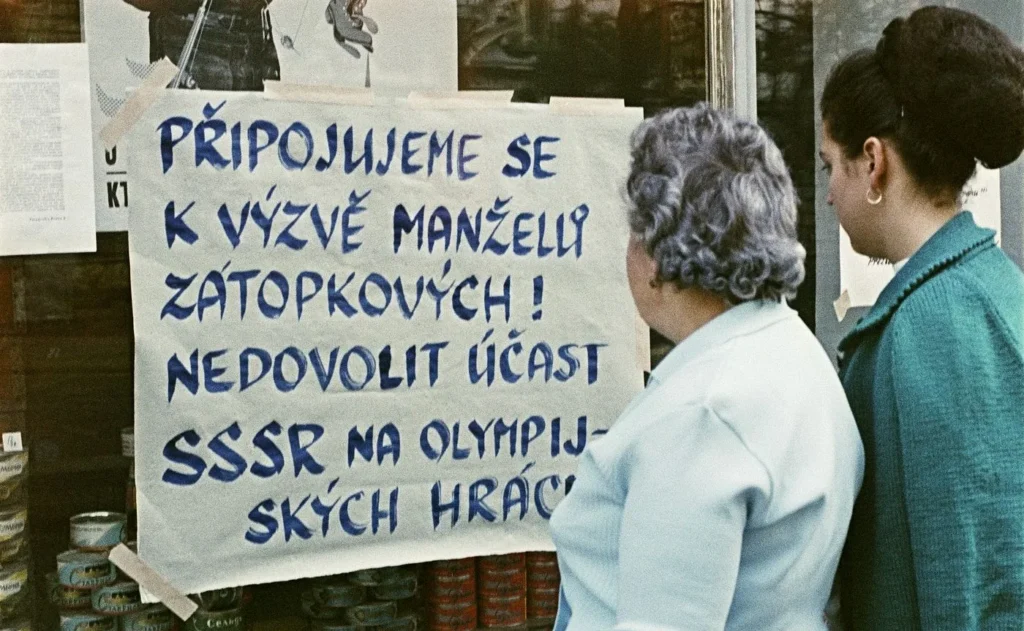 Výzva Emila Zátopka v roce 1968