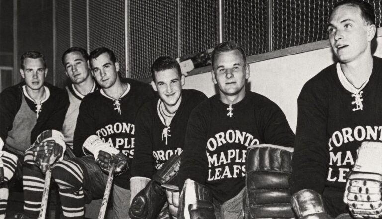 Jiří Křen v kempu Toronto Maple Leafs